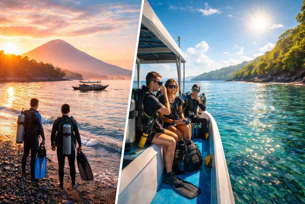 Early Morning vs Afternoon Diving in Tulamben