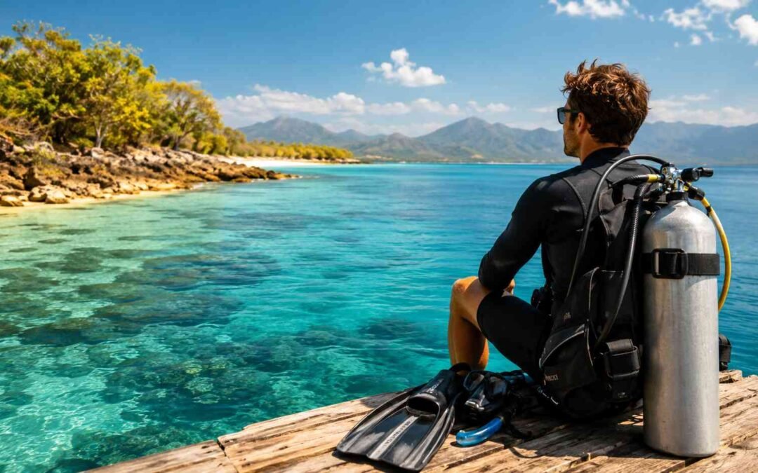 Menjangan Diving Without Strong Currents