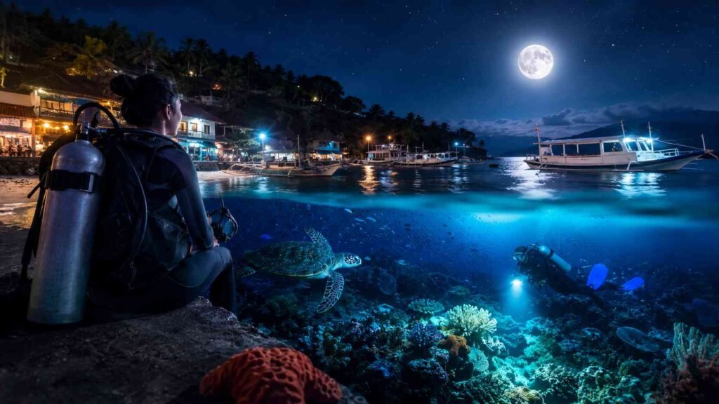 Padang Bai Night Diving What Can You See