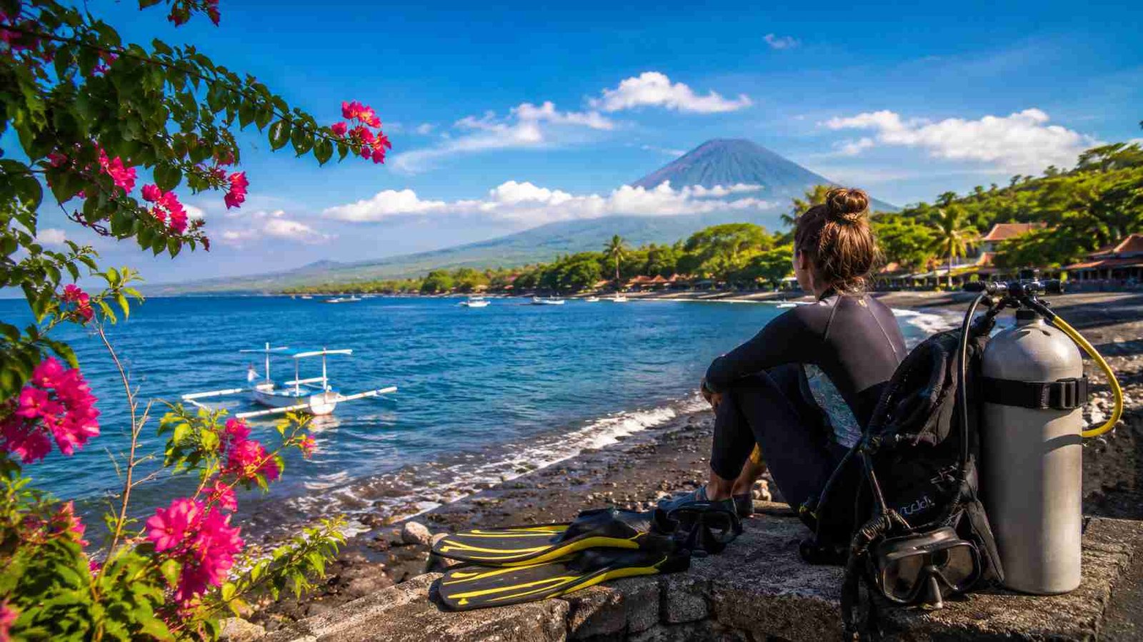 Shore Diving in Amed