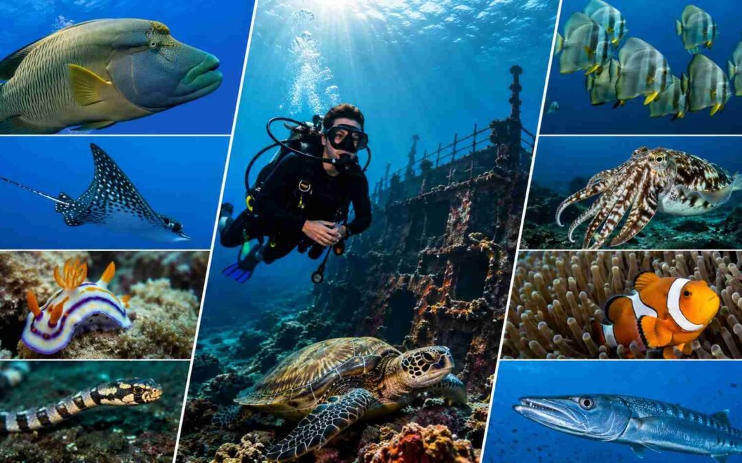 Top 10 Marine Species You’ll See in Tulamben