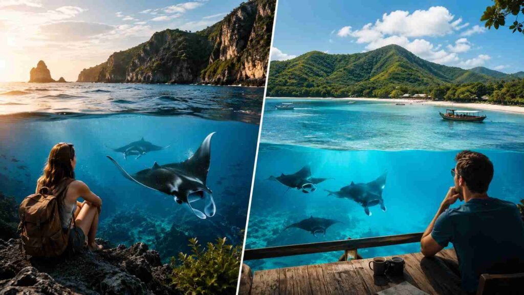 The Difference Between Manta Point and Manta Bay