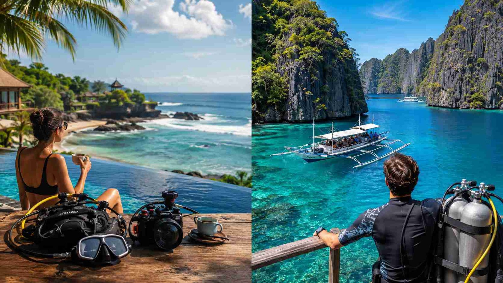 Bali Diving vs Philippines Diving