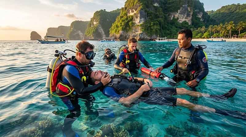 Rescue Diver Course in Bali Explained