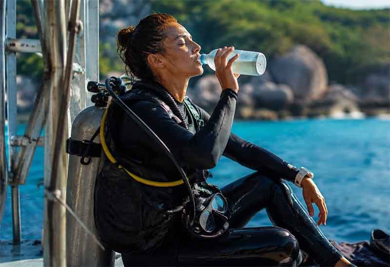 How to Reduce Fatigue After Diving