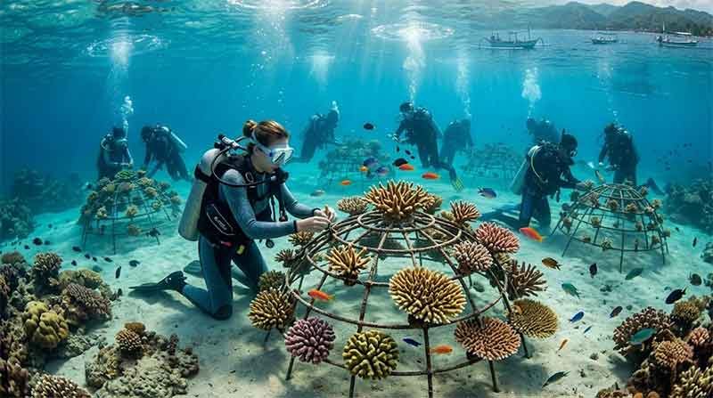 Coral Restoration Projects in Bali