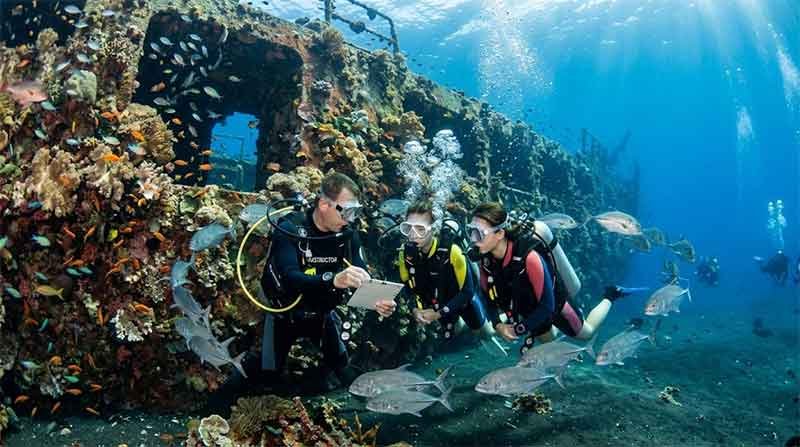 Wreck Diving Certification in Bali